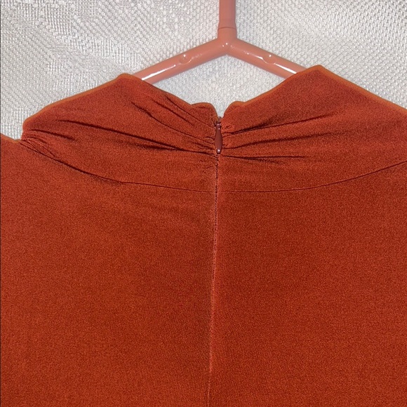 Susan Graver Elegant Burgundy Long Sleeve Top Size XL - Picture 5 of 5